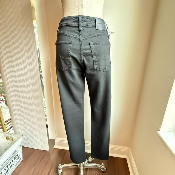 Jacob Cohën Luxury Denim Eco-Friendly Jeans Black Slim Fit W29 L30.5 - Picture 5 of 8